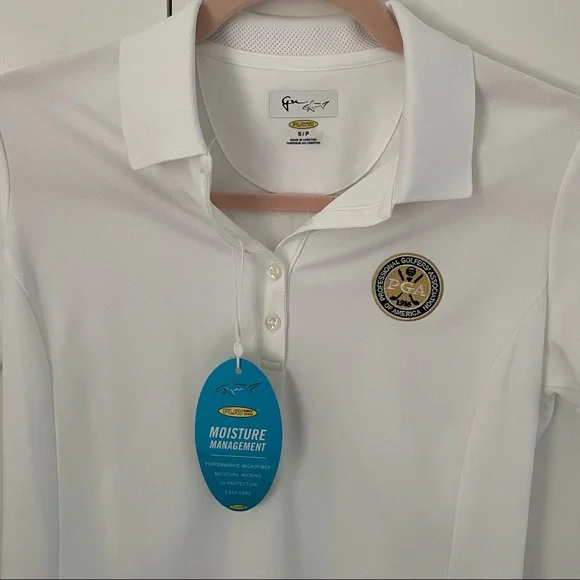 NWT Greg Norman Collection White Polo - Picture 4 of 4